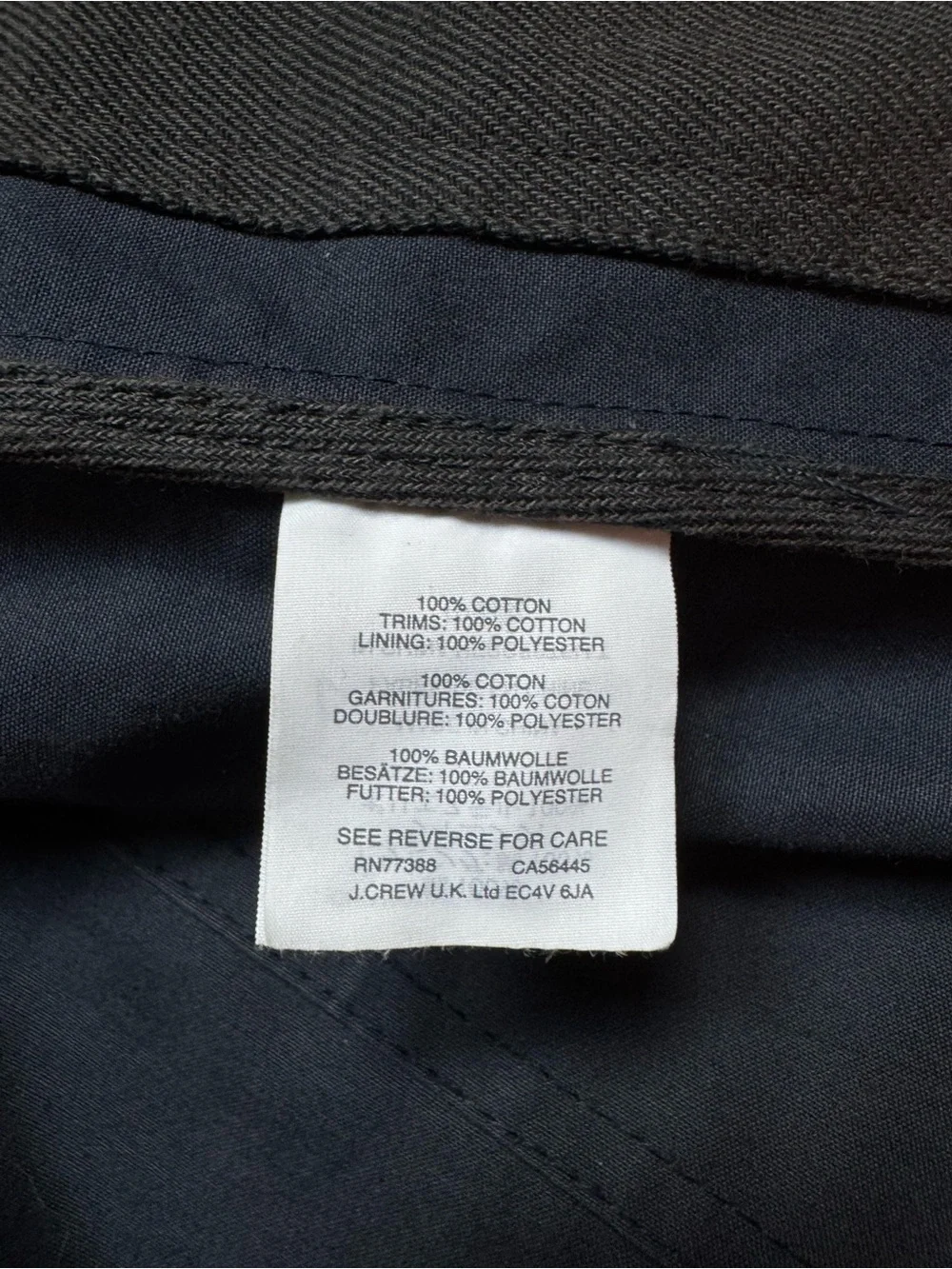 J. Crew Men's S Halley Stevenson Waxed-cotton Fireman Bretton Toggle Jacket Barn